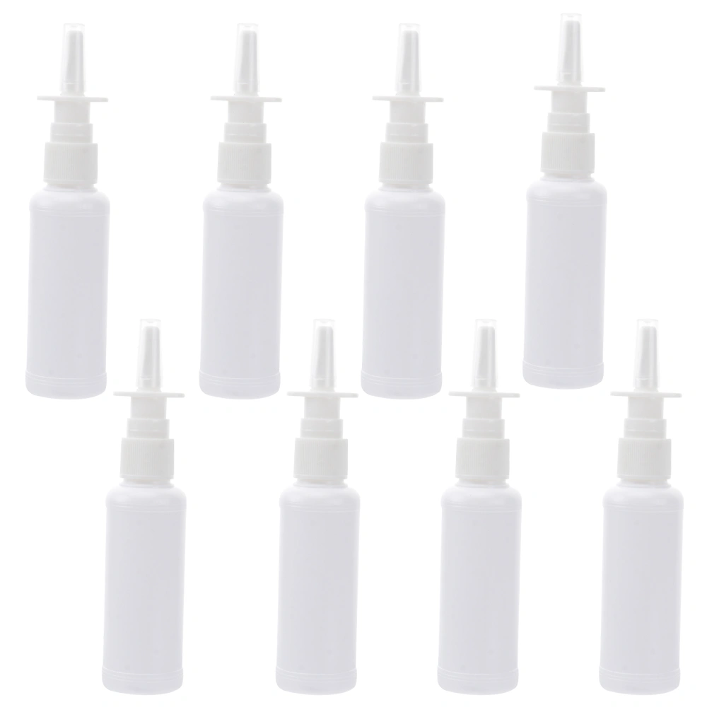 20pcs Direct Injection Bottle Portable Nasal Sprayer Bottle Refillable Fine Mist Empty Spray Bottles (50ML)