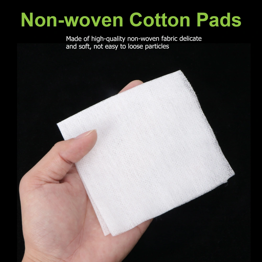 100pcs Non Woven Gauze Sponge Used for Wound Care First Aid Supplies (Folded Size 10x10cm, Unfold Size 20x20cm, White)