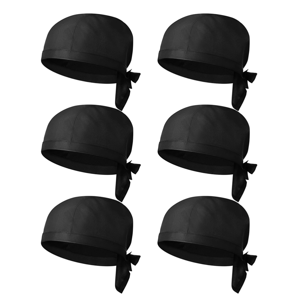 6Pcs Restaurant Chef Hats Decorative Chef Caps Kitchen Cooking Chef Hats Kitchen Supply