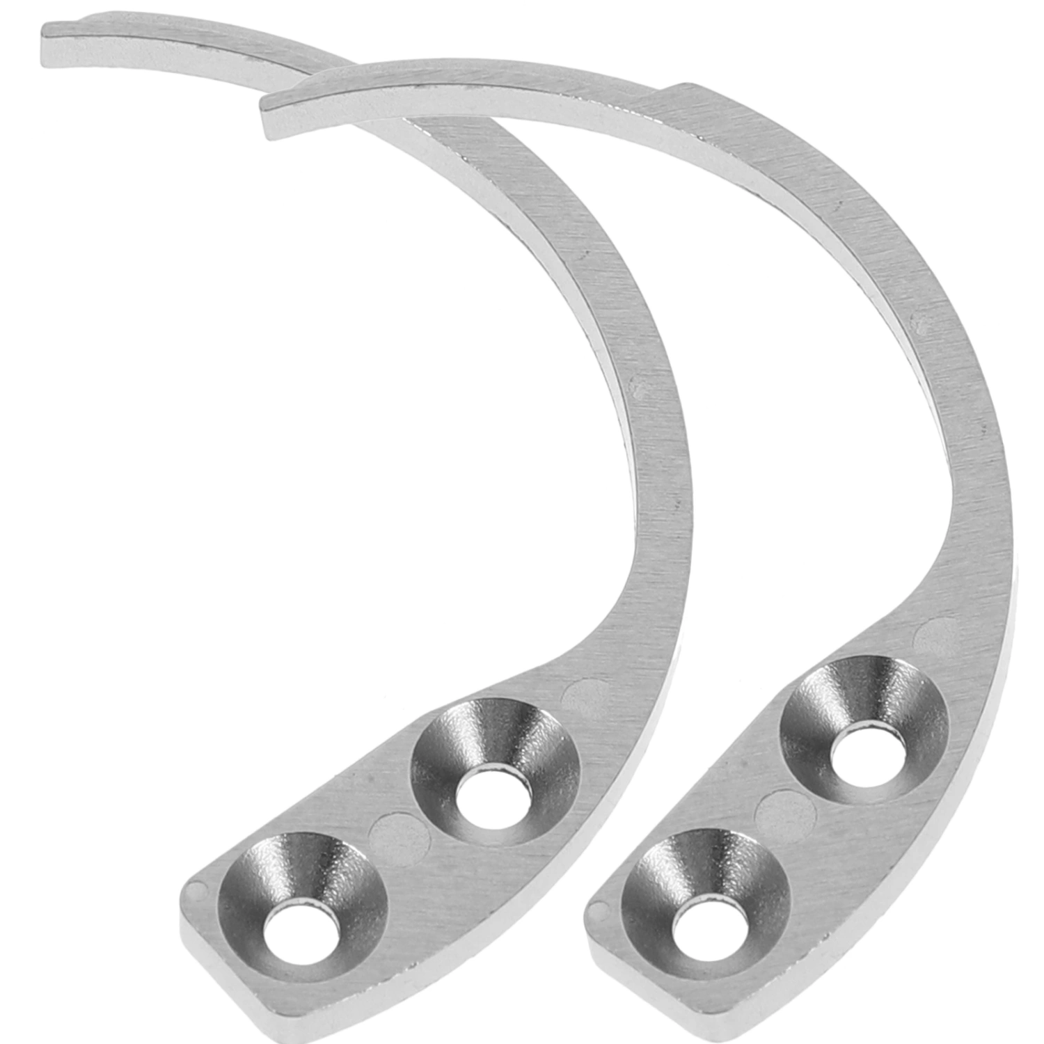 2pcs Security Tag Remover Security Slipper Tool Alarm Key Hook Detacher for Clothes Tag