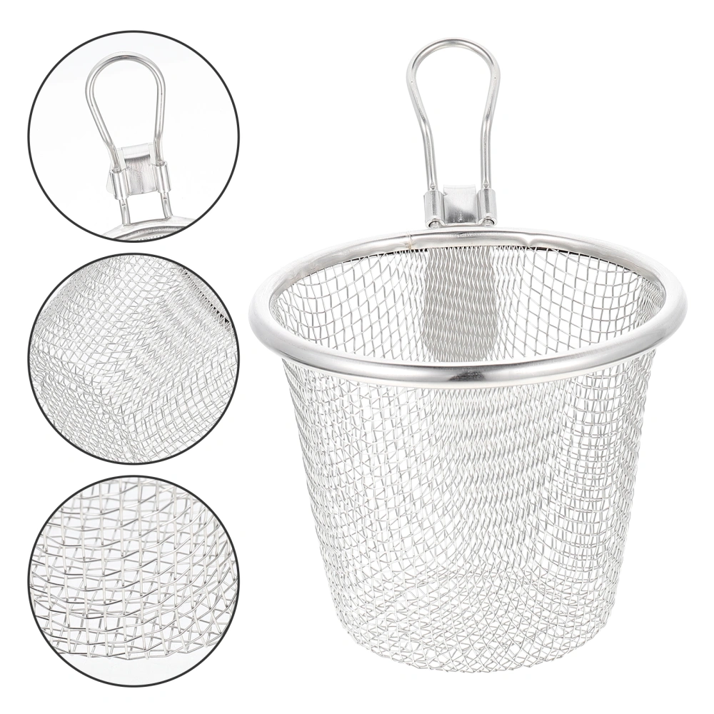 Household Mesh Strainer Multi-function Pasta Basket Convenient Noodle Basket Home Accessory