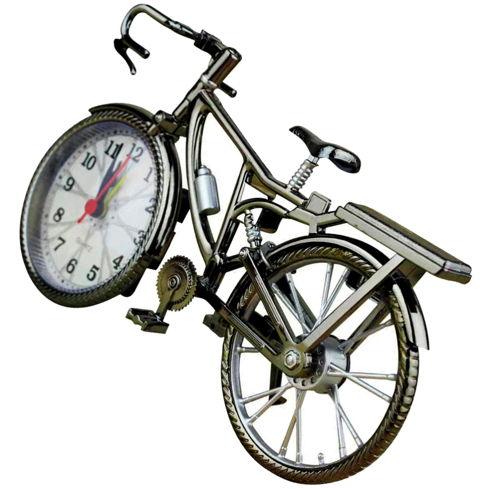 Bicycle Alarm Clock Retro Creative Clock Desktop Vintage Clock Desktop Decoration