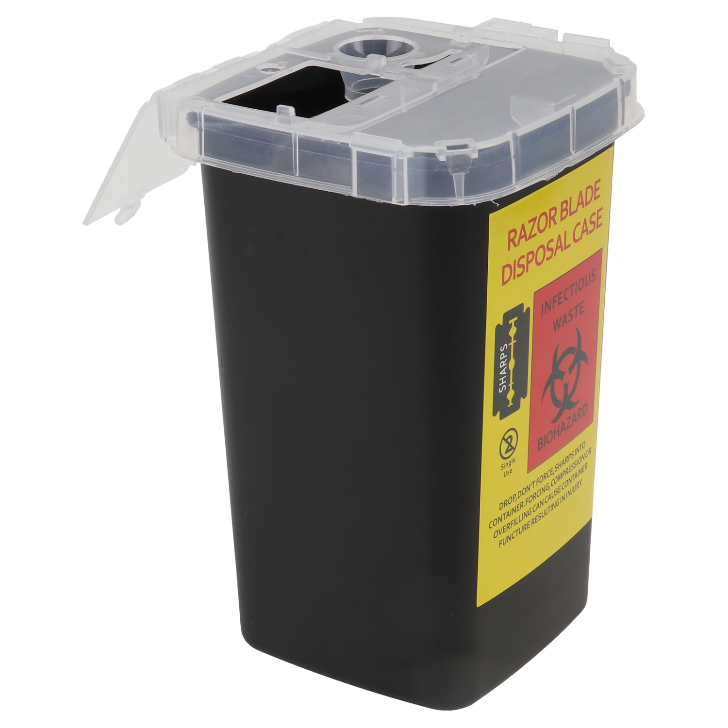 Blades Dispenser Razor Disposable Storage Case Barbershop Salon Recycling Box