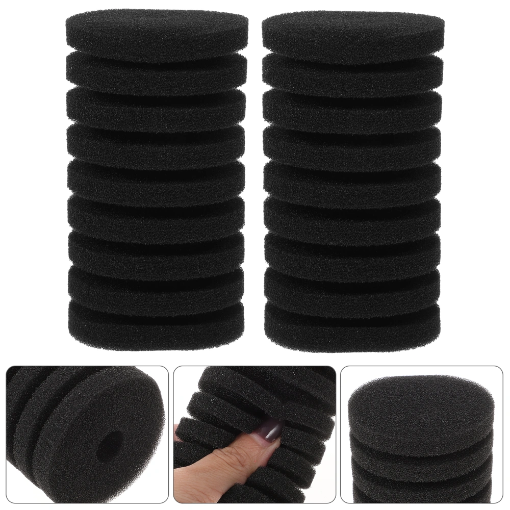 2pcs Fish Tank Filter Accessories Cleaning Sponge Accessories Sponge Replacement