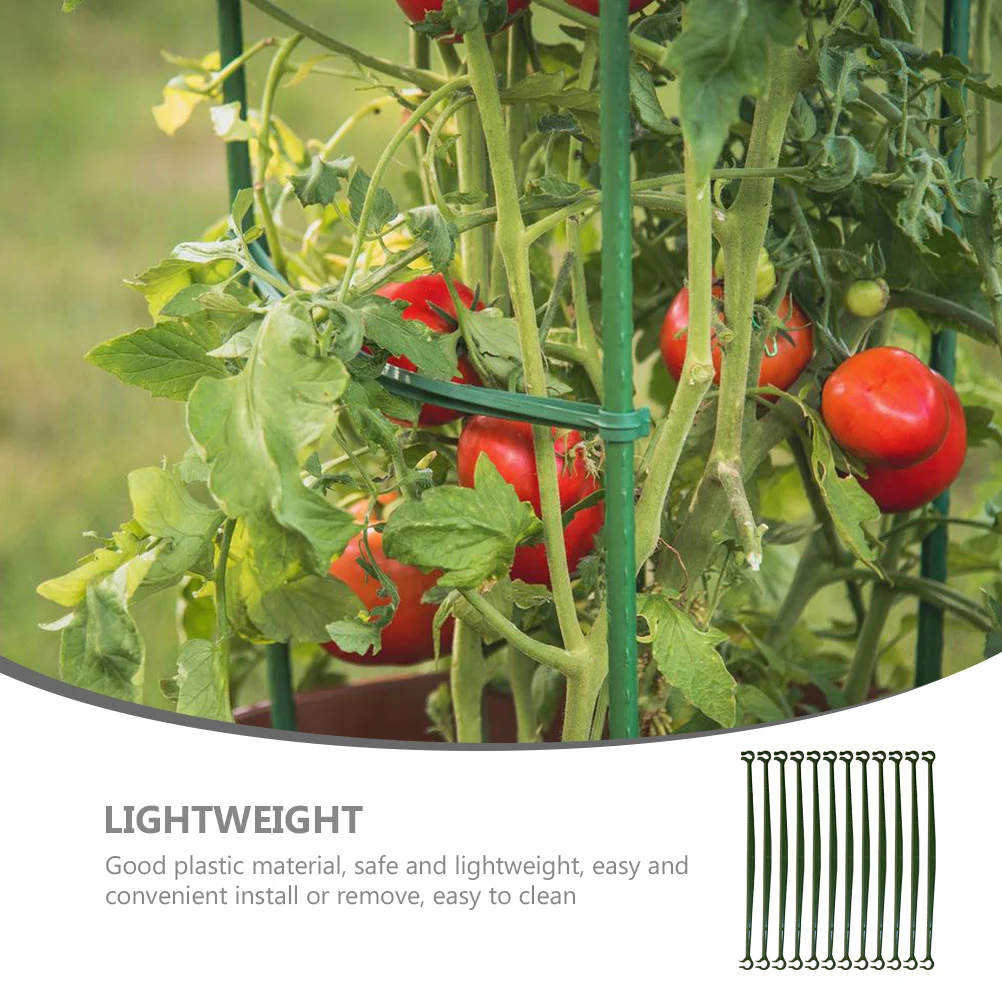 12pcs Tomato Cage Stake Arms Deformable Plant Supports Tomato Stakes Tomato Cage Trellis