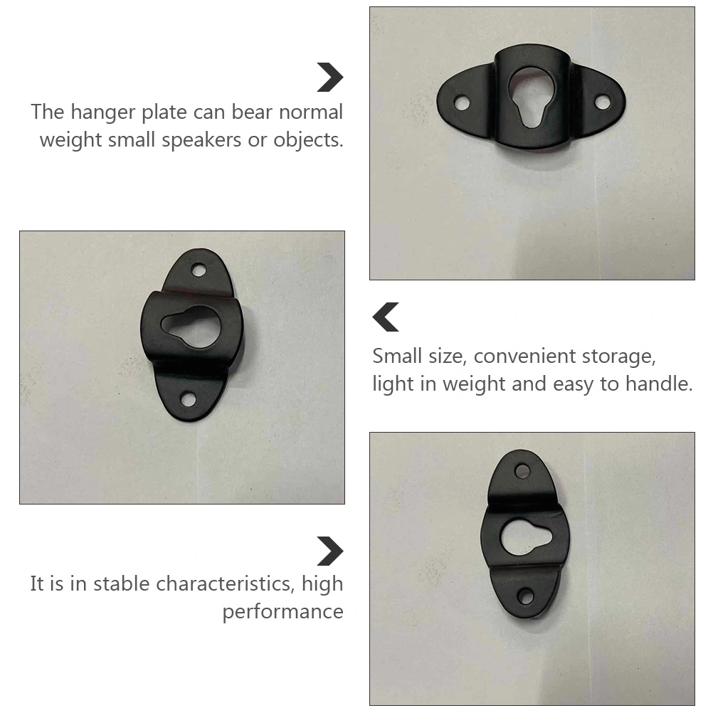 10 PCS Iron Speaker Hanger Plate Connector for Sound Box Audio Speaker Supply