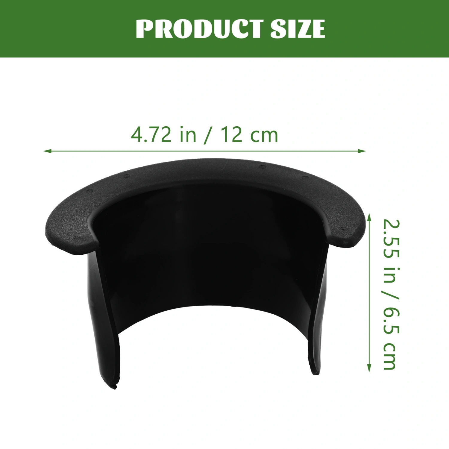 6PCS Plastic Billiards Table Pocket Liner for Pool Table Bar Home 4 Corner 2 Side Black