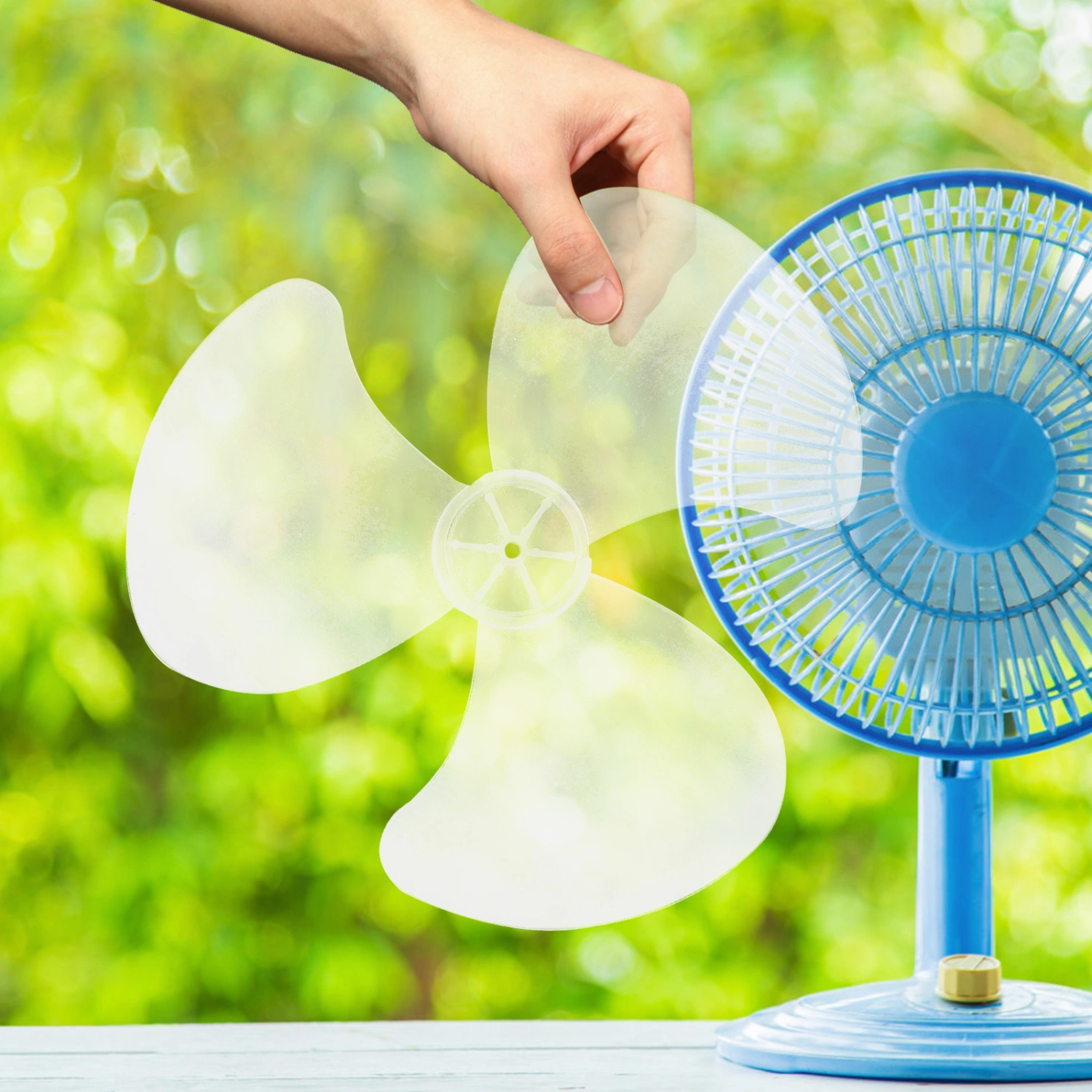 Fan Blades 16 inch Standing Pedestal Fan Electric Fan Leaves 3 Leaves Blades