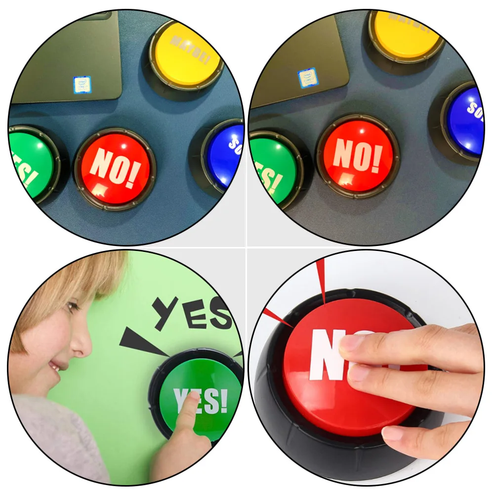 2PCS Sound Button Toy Electronic Prank Decompression Funny Party Plaything