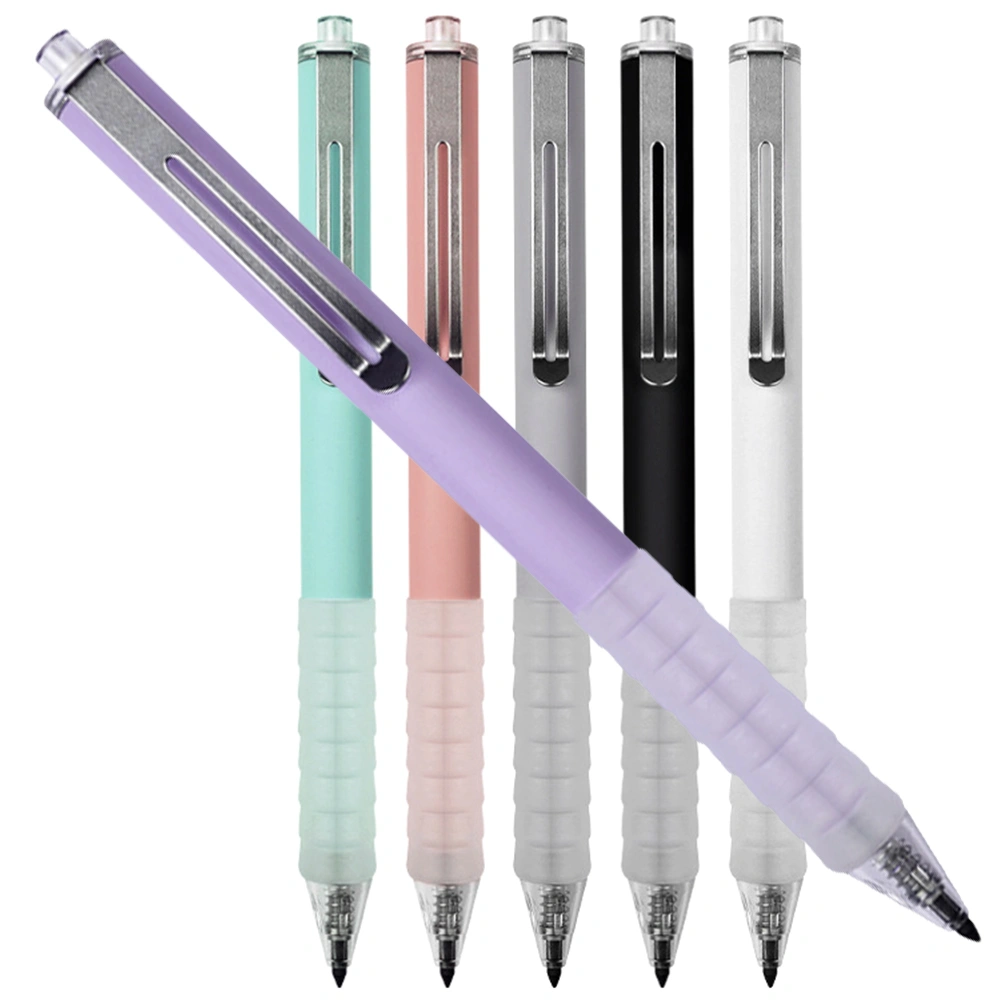 6pcs Portable Mechanical Pencils Portable Pencils Household Kids Pencils Kids Supply