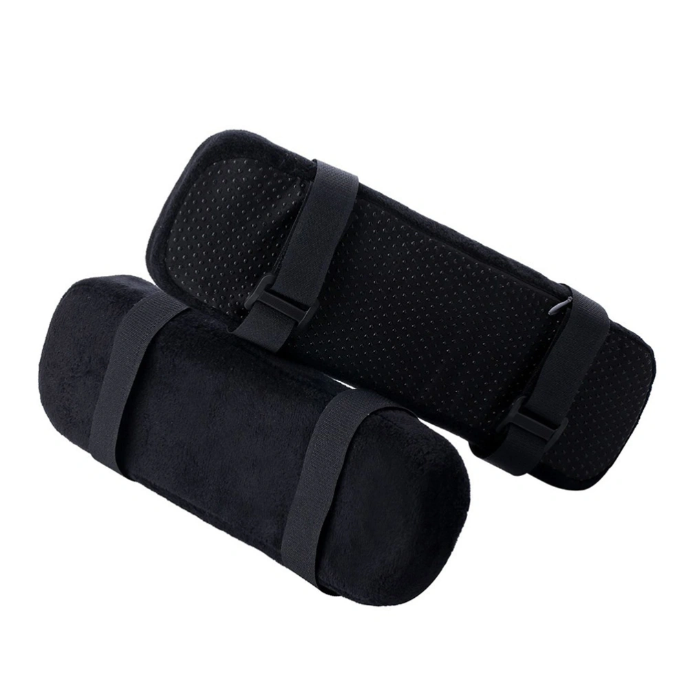 2Pcs Comfortable Armrest Pads for Chair Supple Pressure Relief Pads Office Chair Armrest Pads