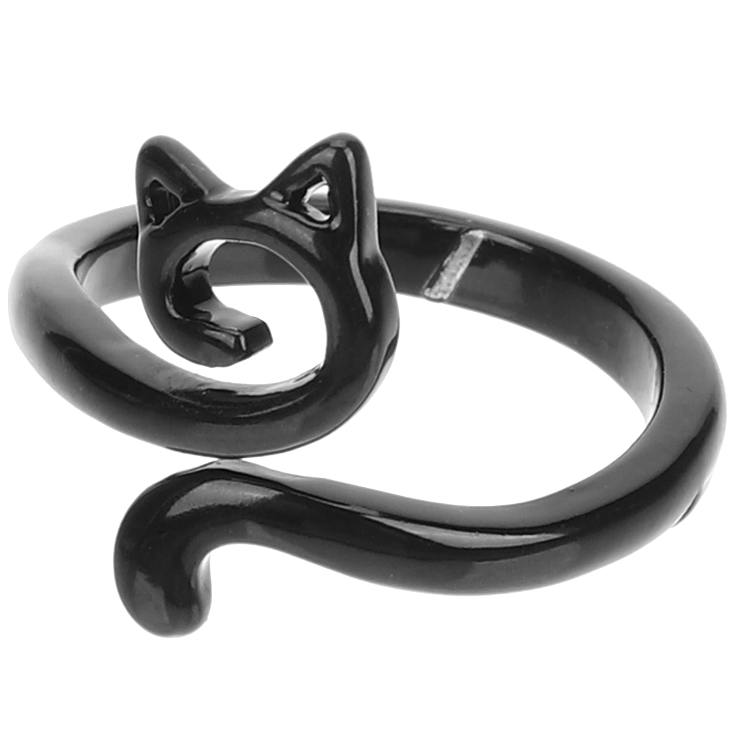 Cat Ring Women Finger Ring Adjustable Finger Ring Animals Metal Ring Decoration