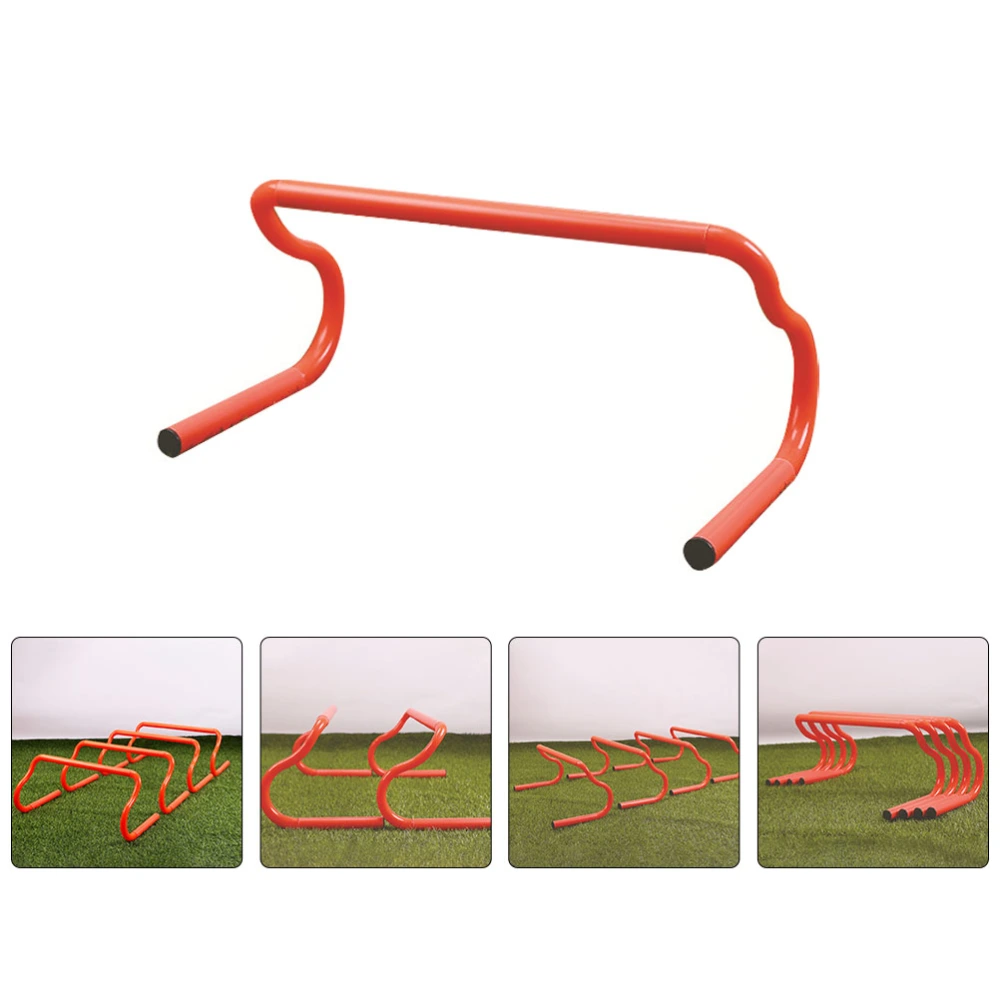 1Pc Stable Training Hurdles Convenient Outdoor Training Ladders (Orange)