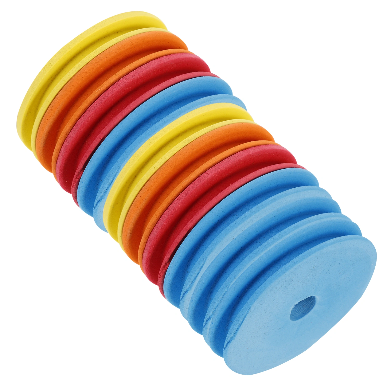 10PCS 3.95 Inch Large Size Fishing Line Coil Bobbin Fishing Line Holder(Random Color)