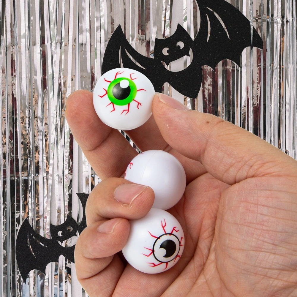 36 Pcs Halloween Eyeballs Decor Plastic Eyeballs Decor Halloween Party Ornament