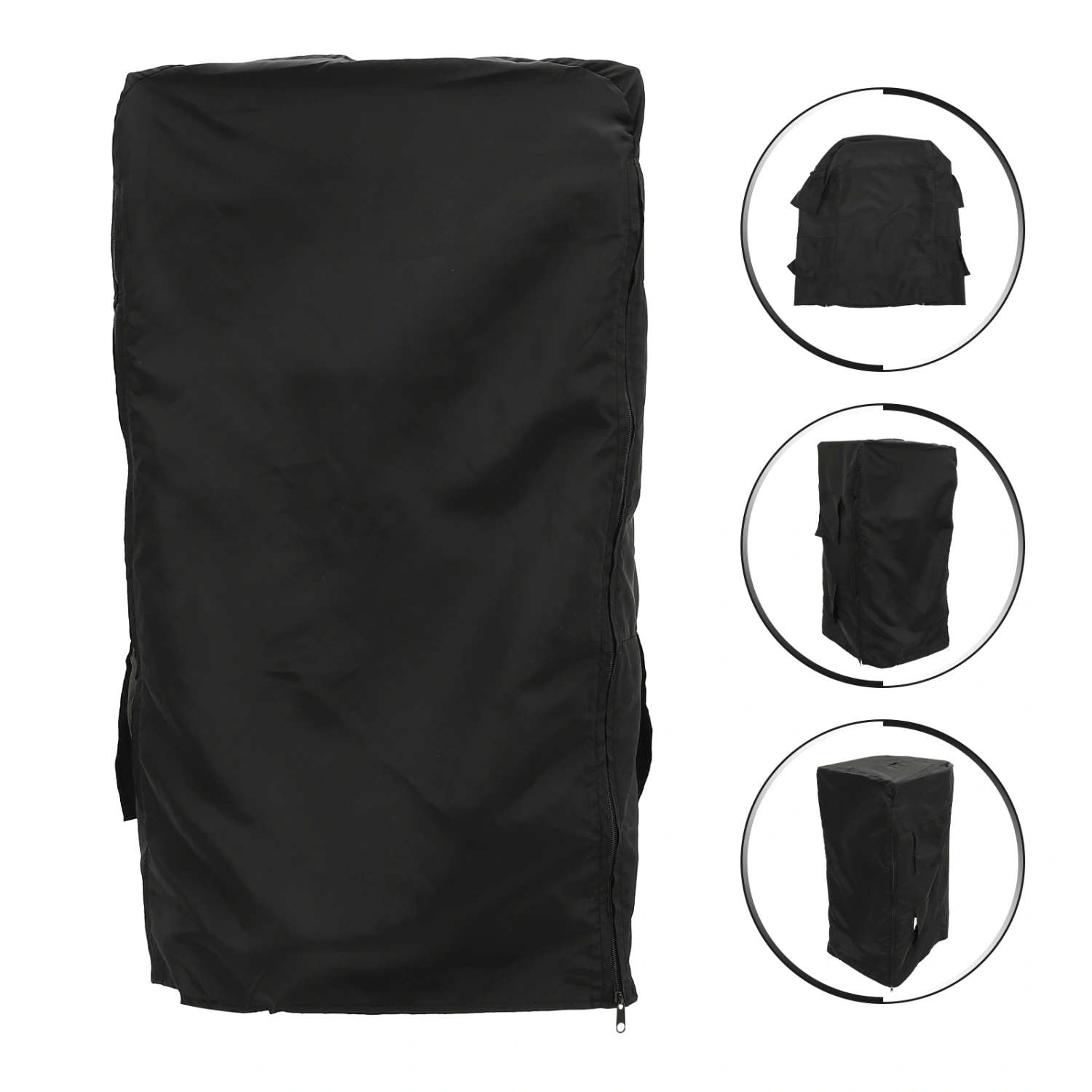 Dust-proof Birdcage Cover Parrot Cage Protection Tool  Bird Cage Protector (Black)