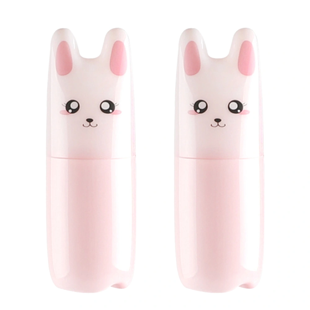 2pcs Pink 70ML Cat Design Pump Spray Bottle Empty Water Sprayer Plastic Mist Atomizer Multifunctional Refillable Dispenser for Travel Makeup Perfume 