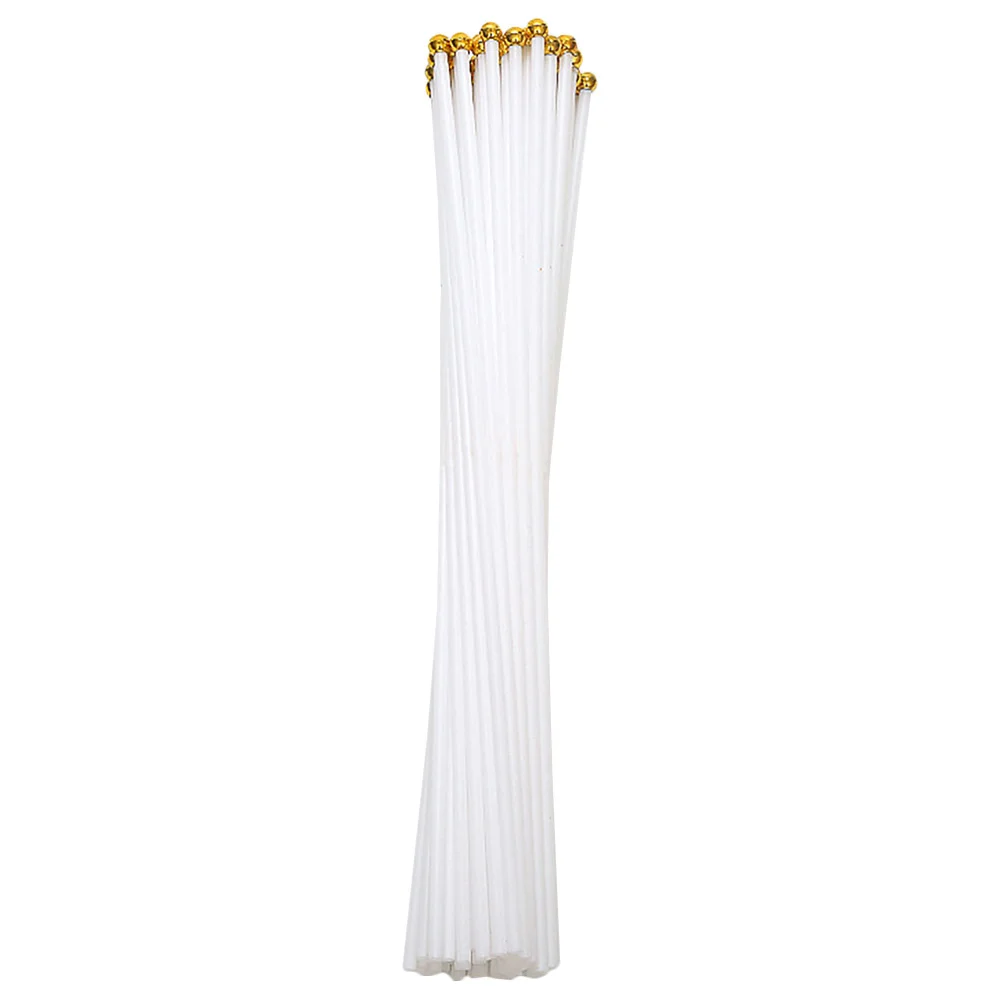 50Pcs Plastic Flagpole DIY Plastic Flag Pole Sticks Flagpole Replacement for School Office