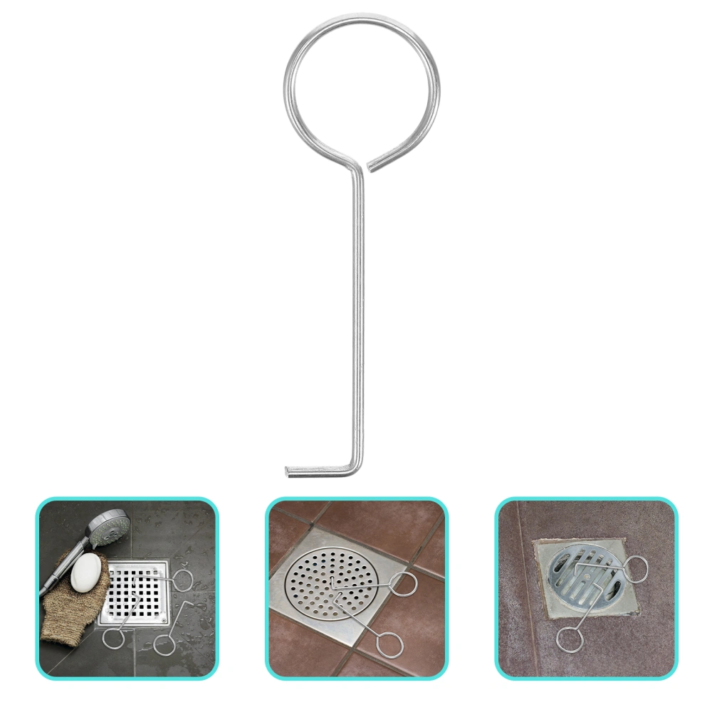 10Pcs Shower Drain Hooks Floor Drain Grate Hook Tub Drain Removal Tool Sink Strainer Lifting Hook