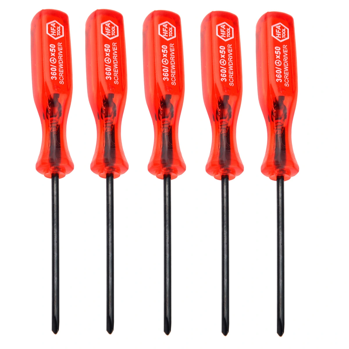 5pcs Portable Triwing Triangle Y-Tip Screwdrivers Screw Drivers for /DS /DS Lite /Gameboy Advance (Red)
