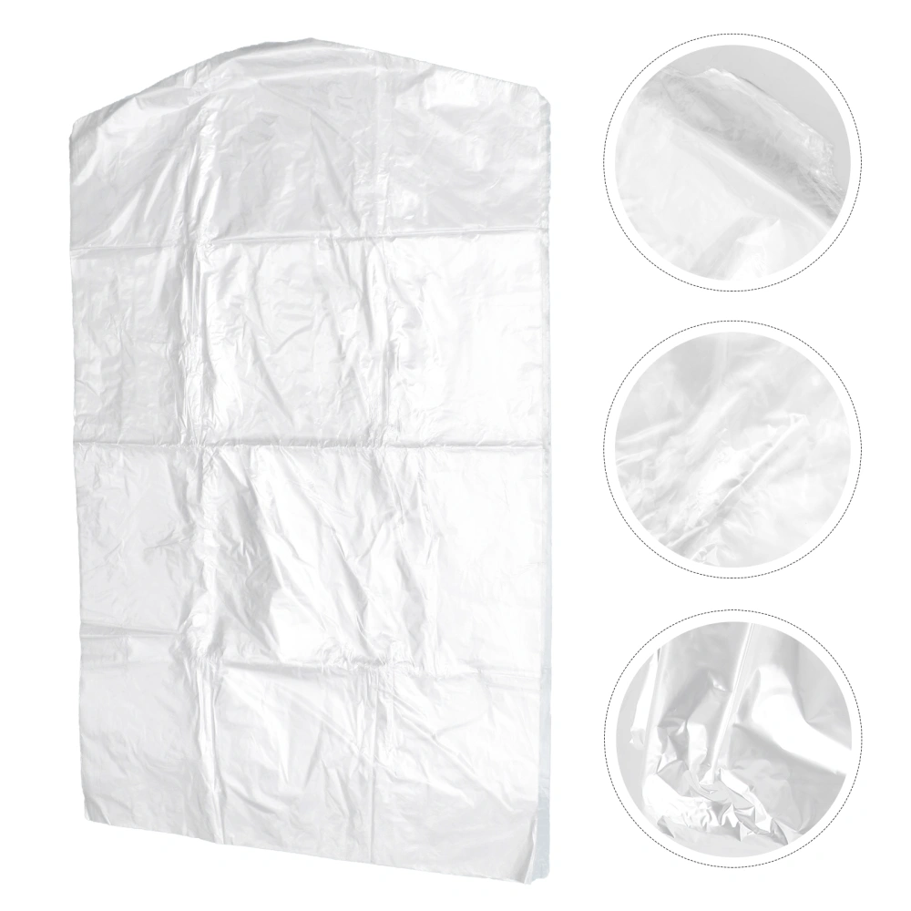 50 pcs 60*100cm Clothes Dust Cover Disposable Garment Dust Shield Garment Suit Bag