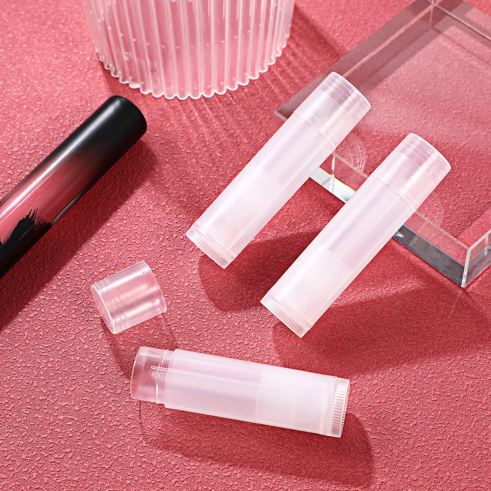 25pcs Empty Lip Balm Containers Lipstick Tubes Lip Gloss Holder Tubes Refillable DIY Lip Gloss Tubes