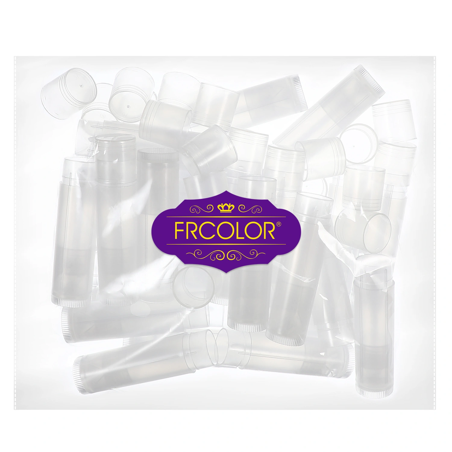 25pcs Empty Lip Balm Containers Lipstick Tubes Lip Gloss Holder Tubes Refillable DIY Lip Gloss Tubes