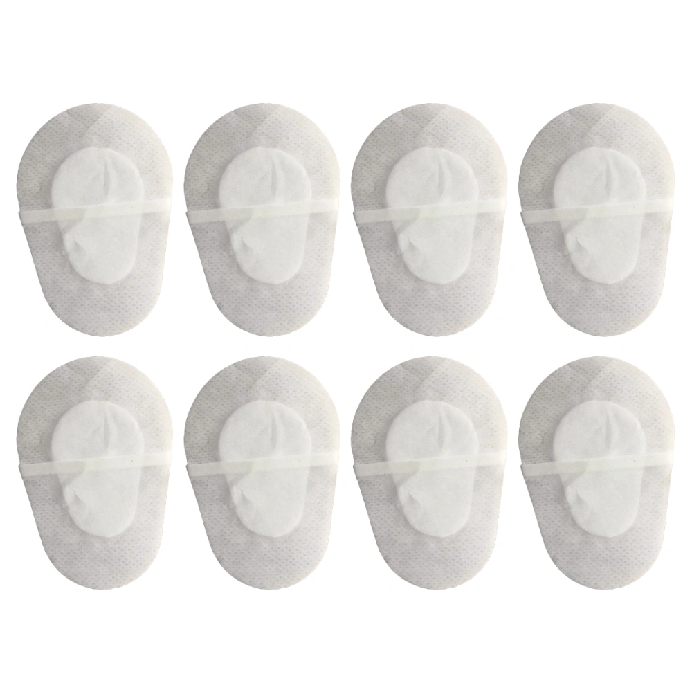 20pcs Sterile Nonwoven Eye Pads Post Operative Eye Patch Stickers Medical Self-adhesive Non-woven Wound Dressings