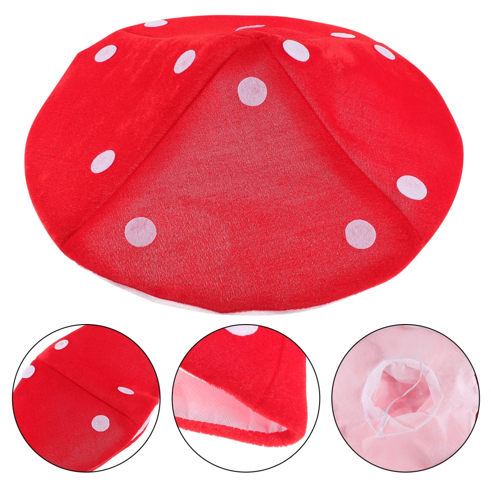 Mushroom Hat Funny Hats Mushroom Decor for Kids Dress Up Cosplay Halloween Costume