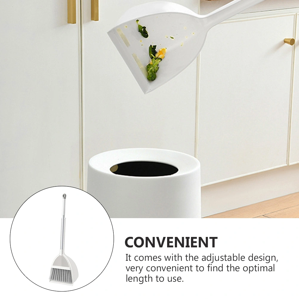 1 Set Household Broom Dustpan Set Kids Small Broom Dustpan Tool Mini Broom