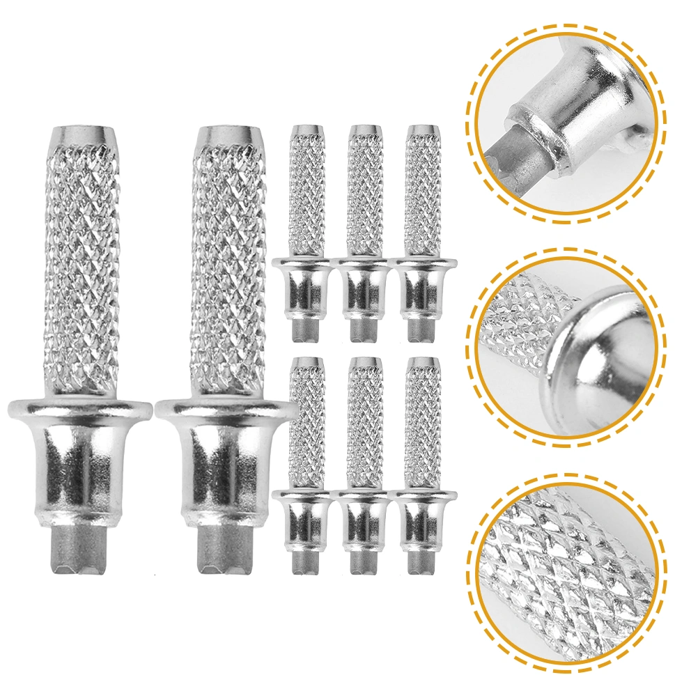 8pcs Cane Tip Tungsten Steel Hiking Trekking Pole Tip Walking Cane Foot