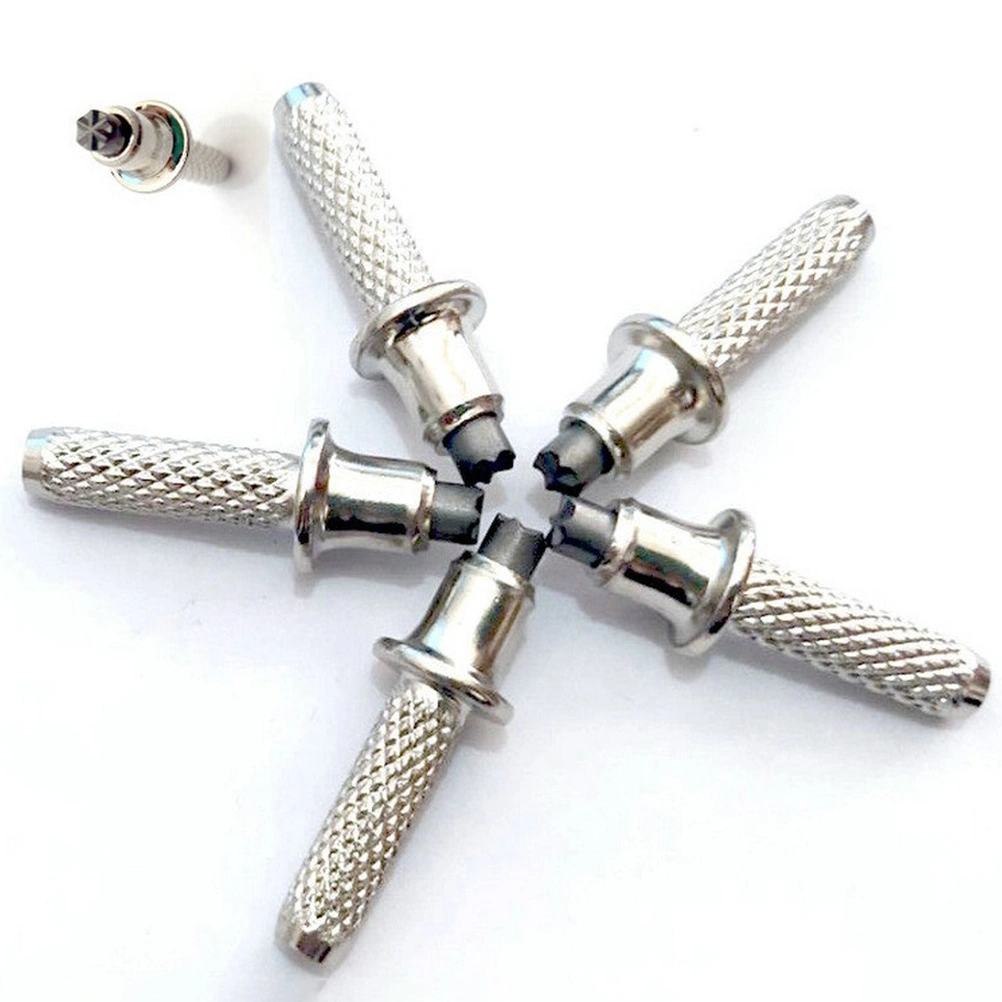 8pcs Cane Tip Tungsten Steel Hiking Trekking Pole Tip Walking Cane Foot