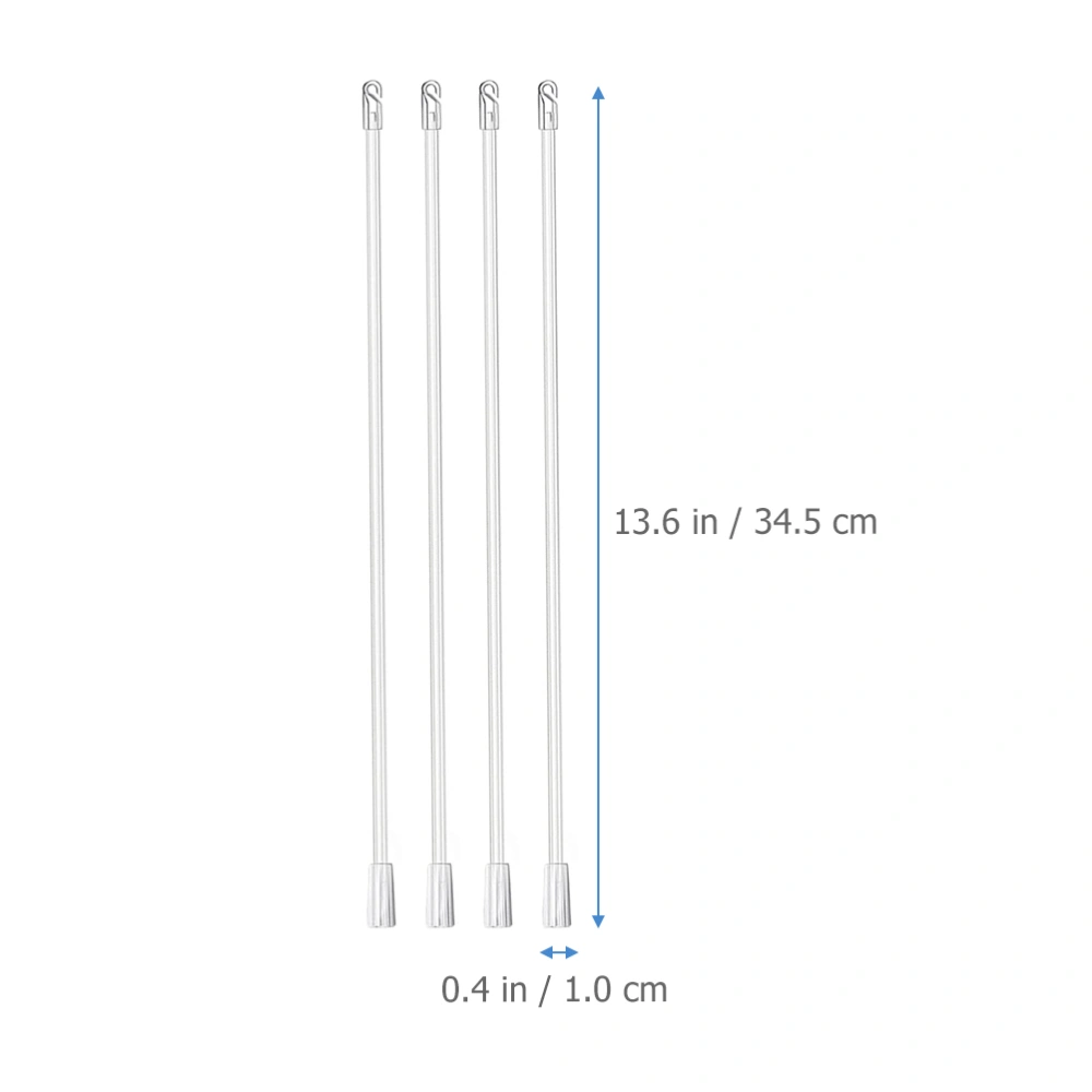 4pcs Vertical Blinds Replacement Parts Long Vertical Blind Wand Curtain Vertical Rod