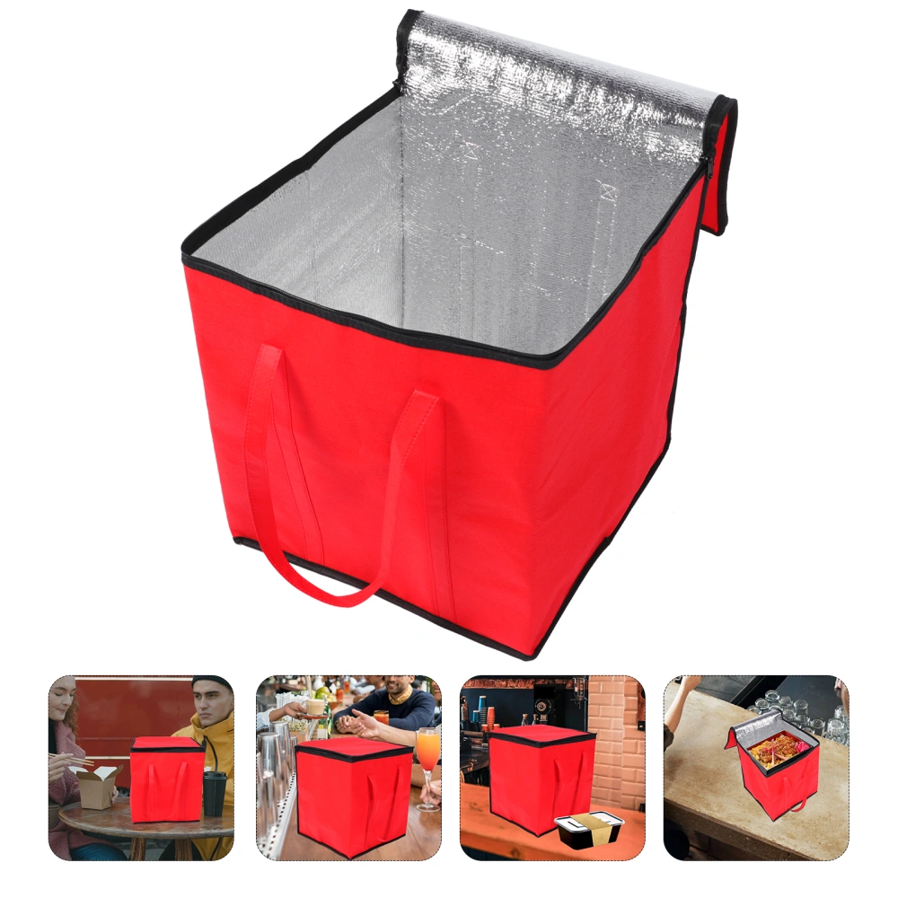 1pc Insulated Food Delivery Bag Baking Insulation Tote Compact Insulation Tote