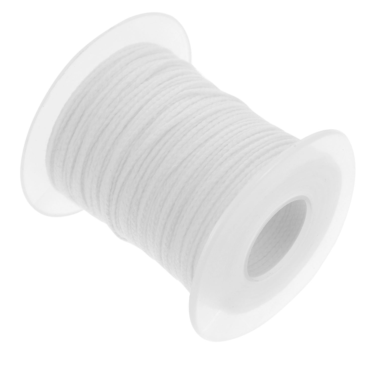 1 Roll 200 Feet Braided Wick Candle Wick Spool for Candle DIY and Candle Making
