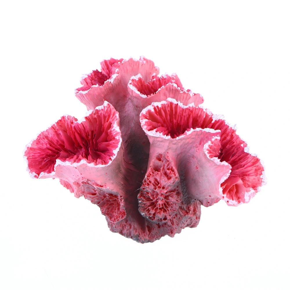 Fake Coral Aquarium Decoration Simulation Underwater Plants Fish Tank Decor Landscaping Ornament