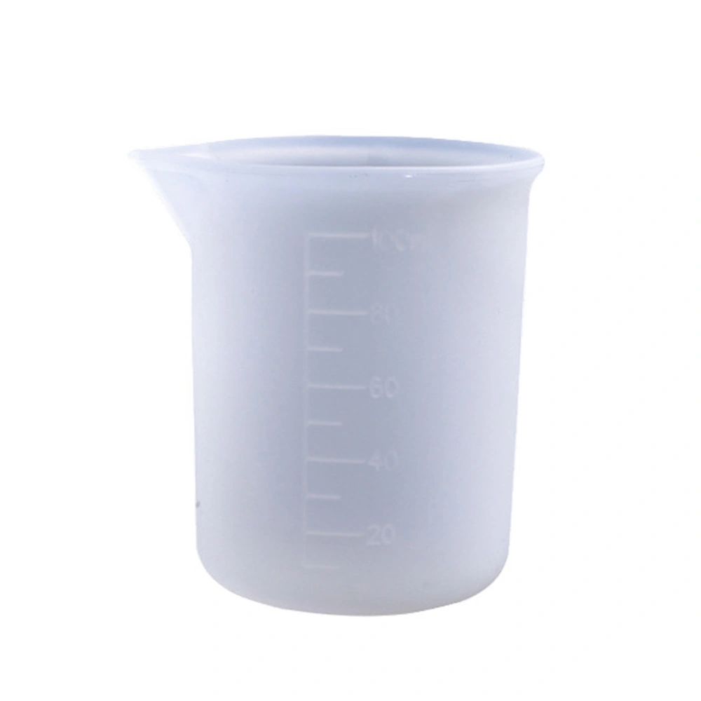 Crystal Epoxy Silicone Measuring Cup Scaled Silicone Cup Silicone Measuring Cups