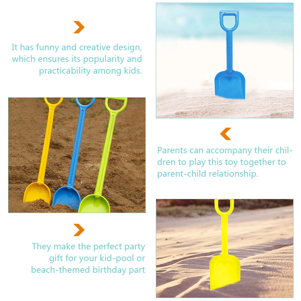 2Pcs Kids Beach Shovels Sand Digging Shovels Small Shovel Toys Children Outdoor Toys