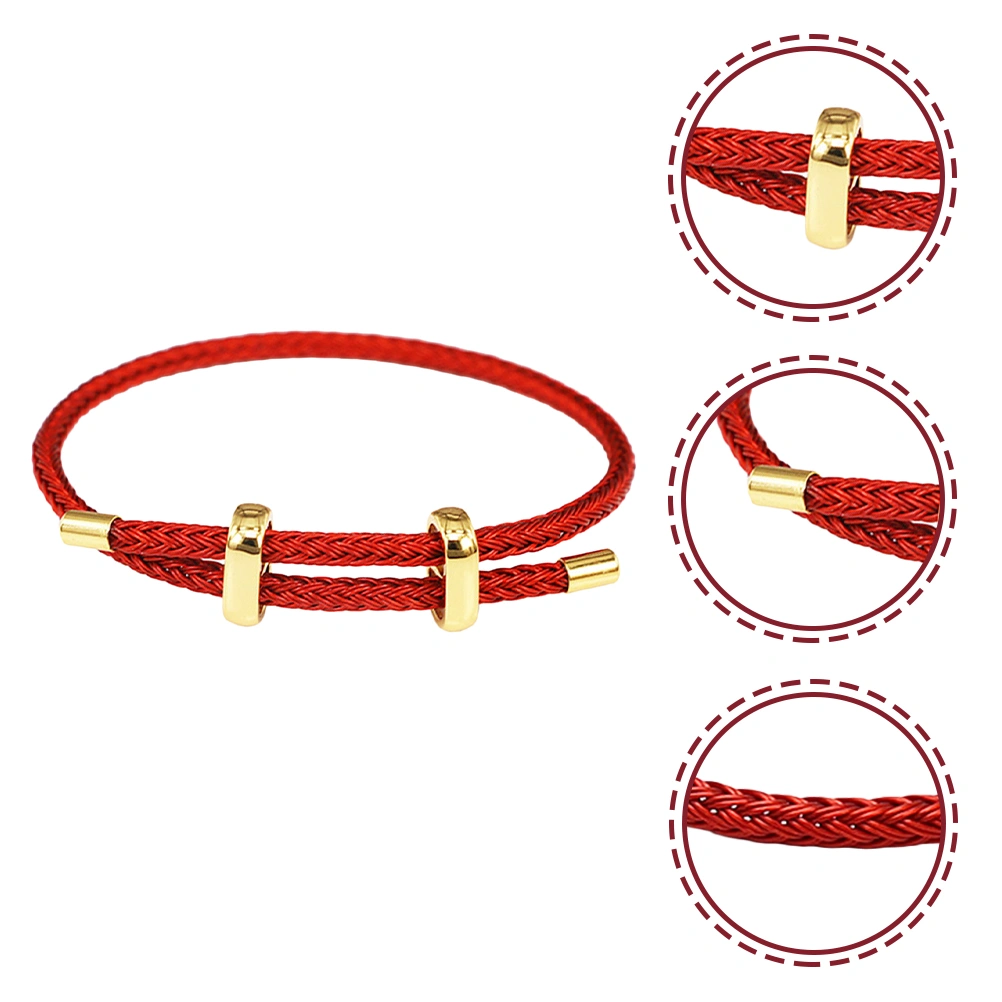 Girls Bracelet Adjustable Braided Bracelet Protection Matching Bracelet for Men Women