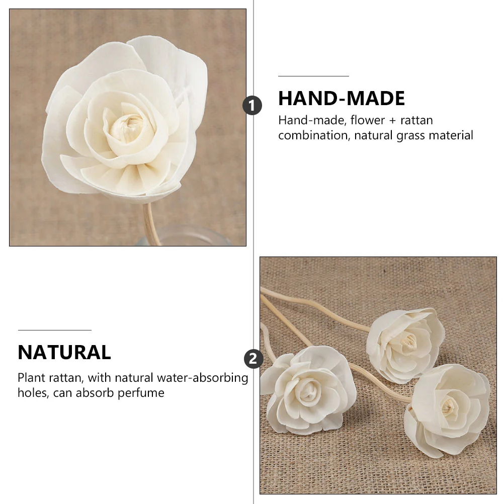 8pcs Aromatherapy Rattan Sticks Aromatherapy Accessories Flower Rattans