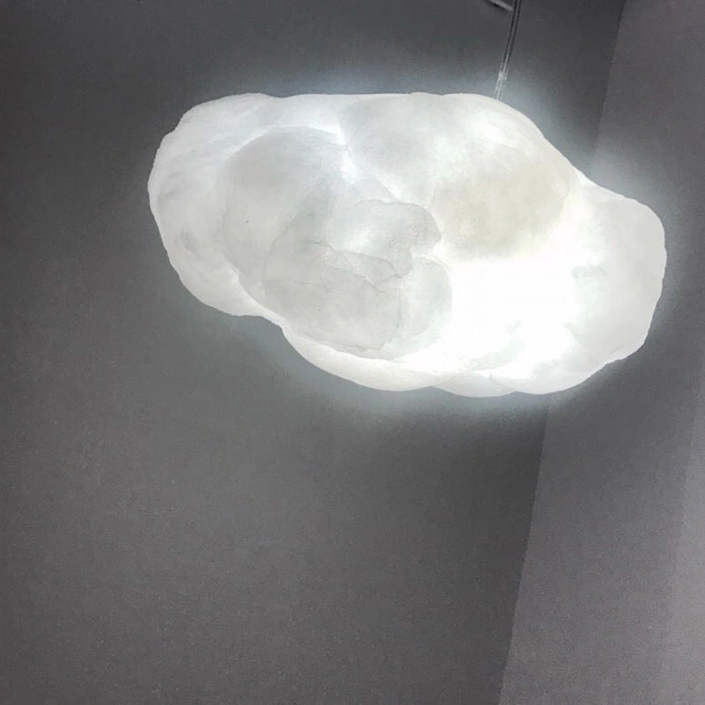 Creative Cloud Shape LED Pendant Lamp Fashion Cloth Decorative Ceiling Light for Home Restaurant Bar Cafe (without Ground Wire)