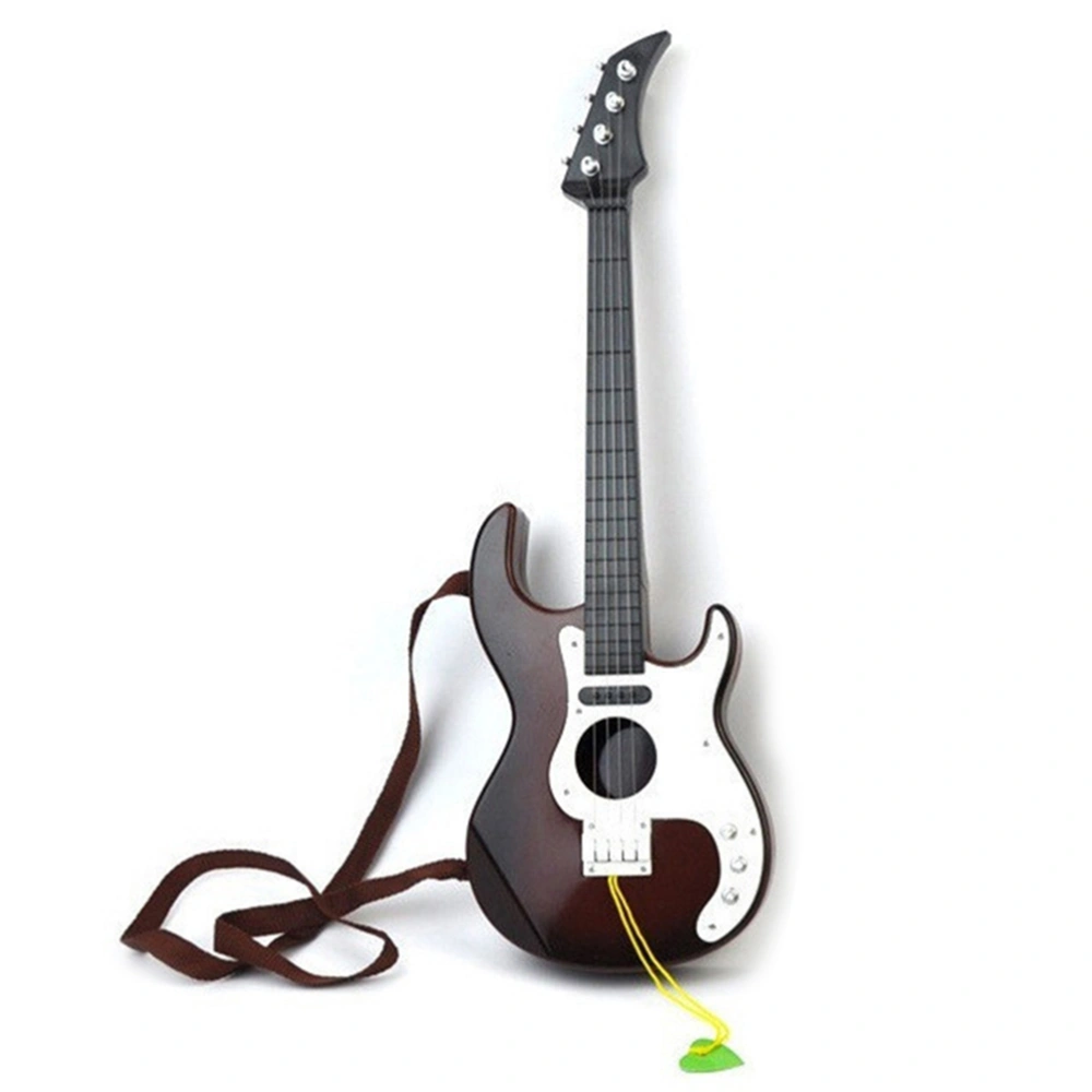 Simulation Music Instrument Guitar Toy for Children Gift Early Educational Toys (Random Color)