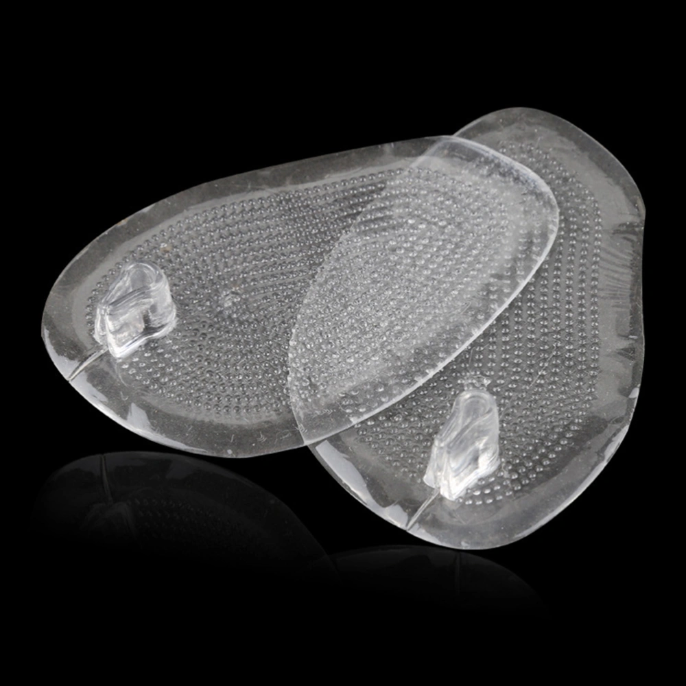 2 Pairs Silicone Gel Cushions Pad Toe Protectors for Thong Sandal Flop Gel Inserts Guards Insoles Shoes Grip Pads