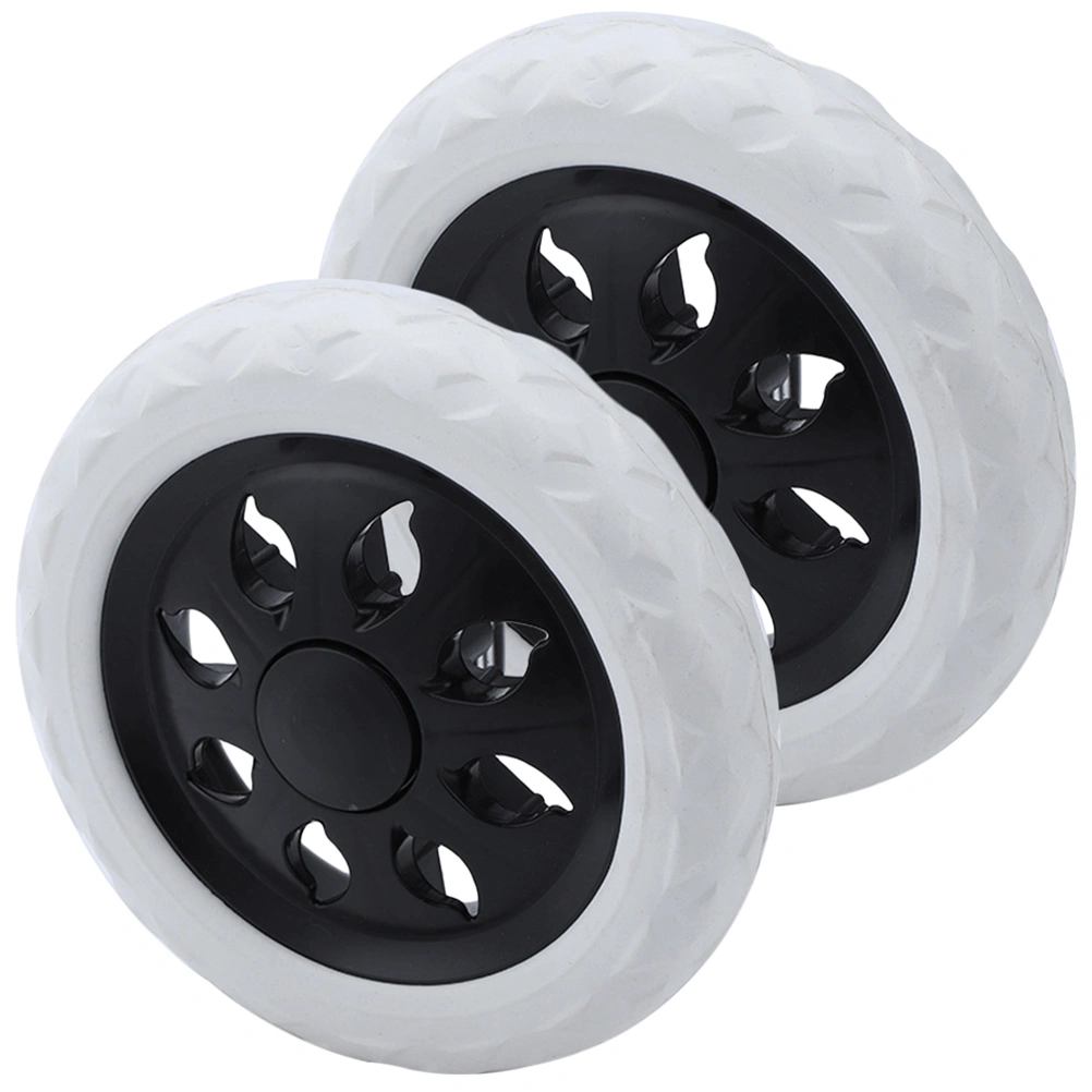 2pcs Heavy Duty Caster Wheels Shopping Cart Caster Trolley Wheels Replacements