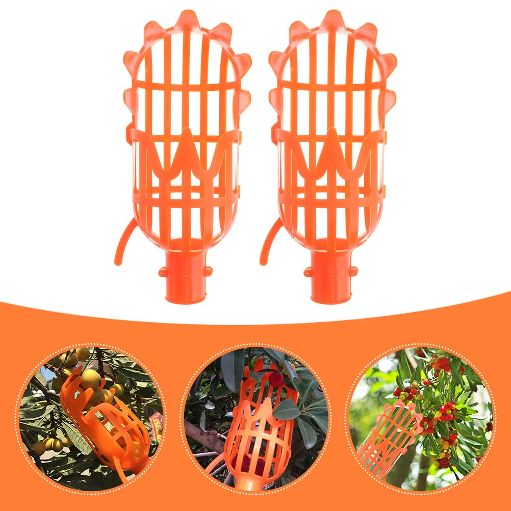 2pcs Fruit Pickers Loquat Picking Tool Bayberry Picker Fruit Picking Device