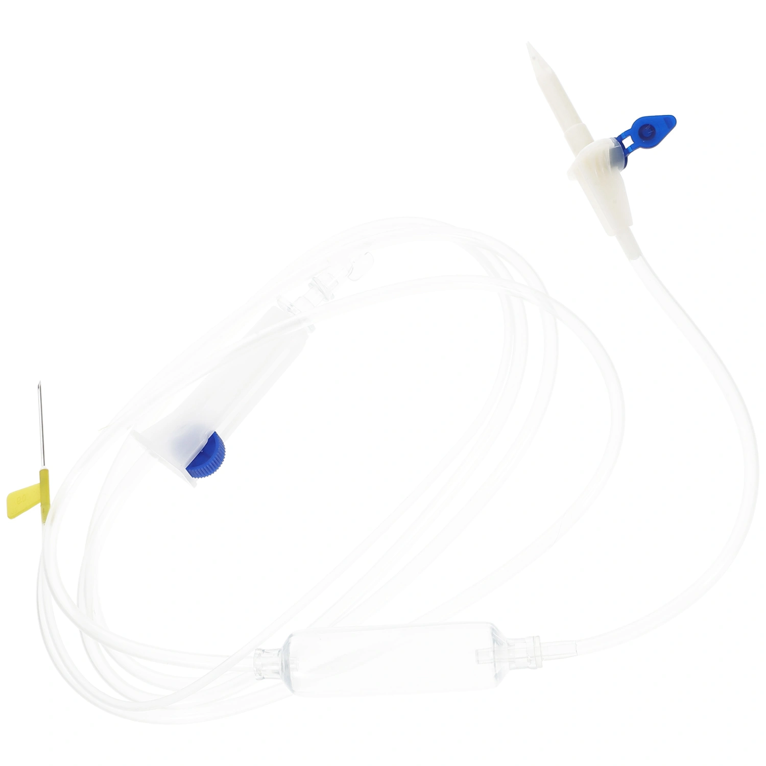 25pcs Disposable Sterile Veterinary Infusion Tube Injection Set with Drip Needle Farm Supplies