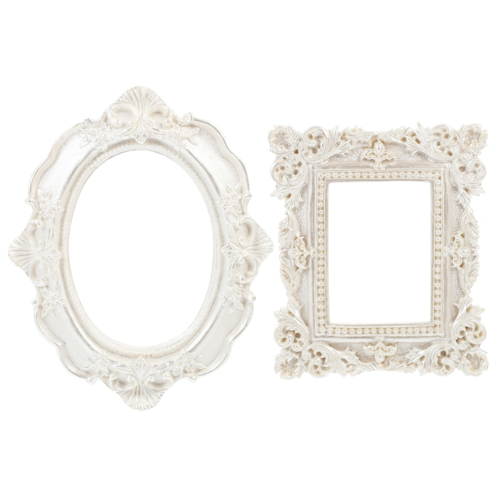 2PCS Photo Prop Frame Professional Picture Frame Creative Picture Frame