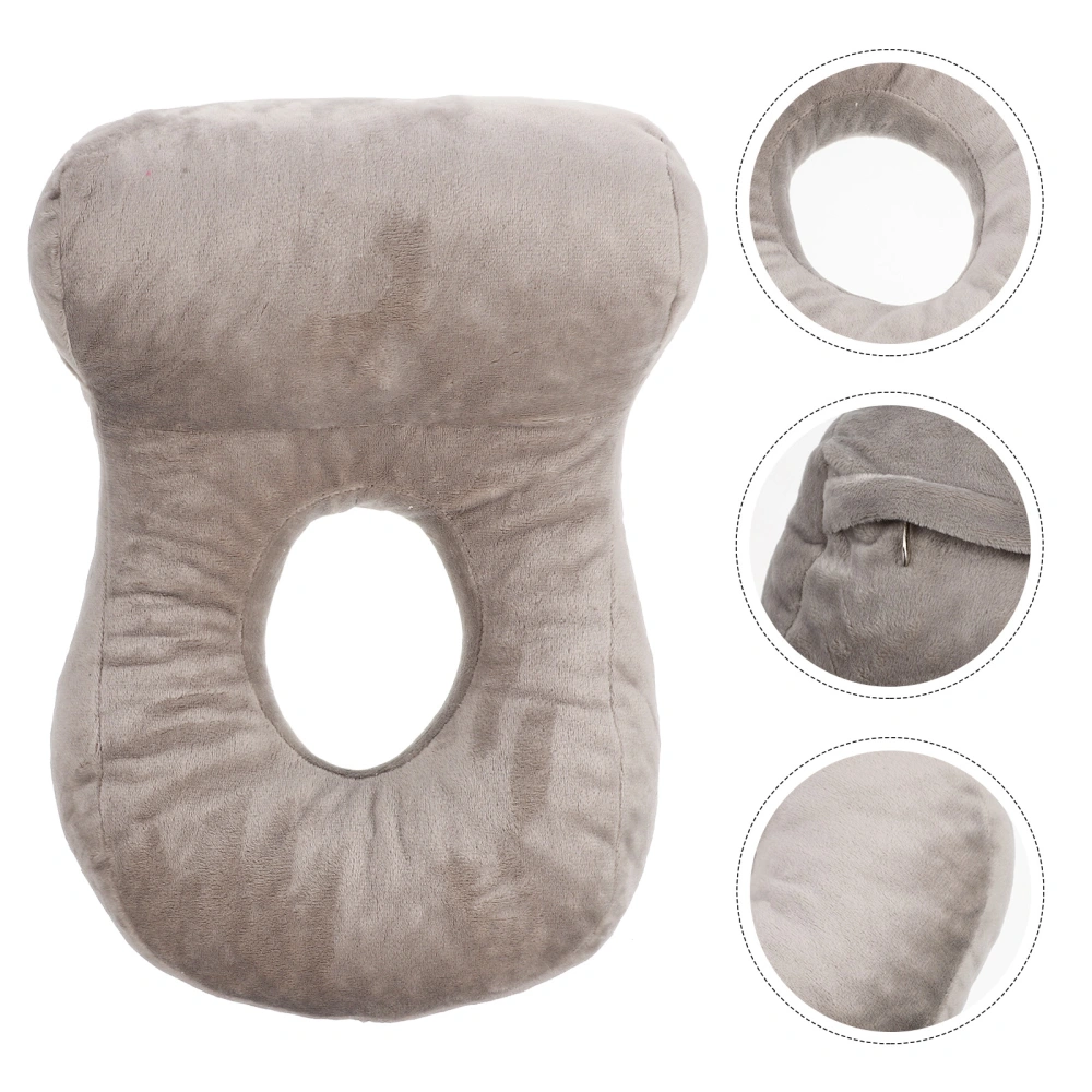 Comfortable Sleep Pillow Round Ear Pillow Office Nap Pillow Home Sleep Accessory