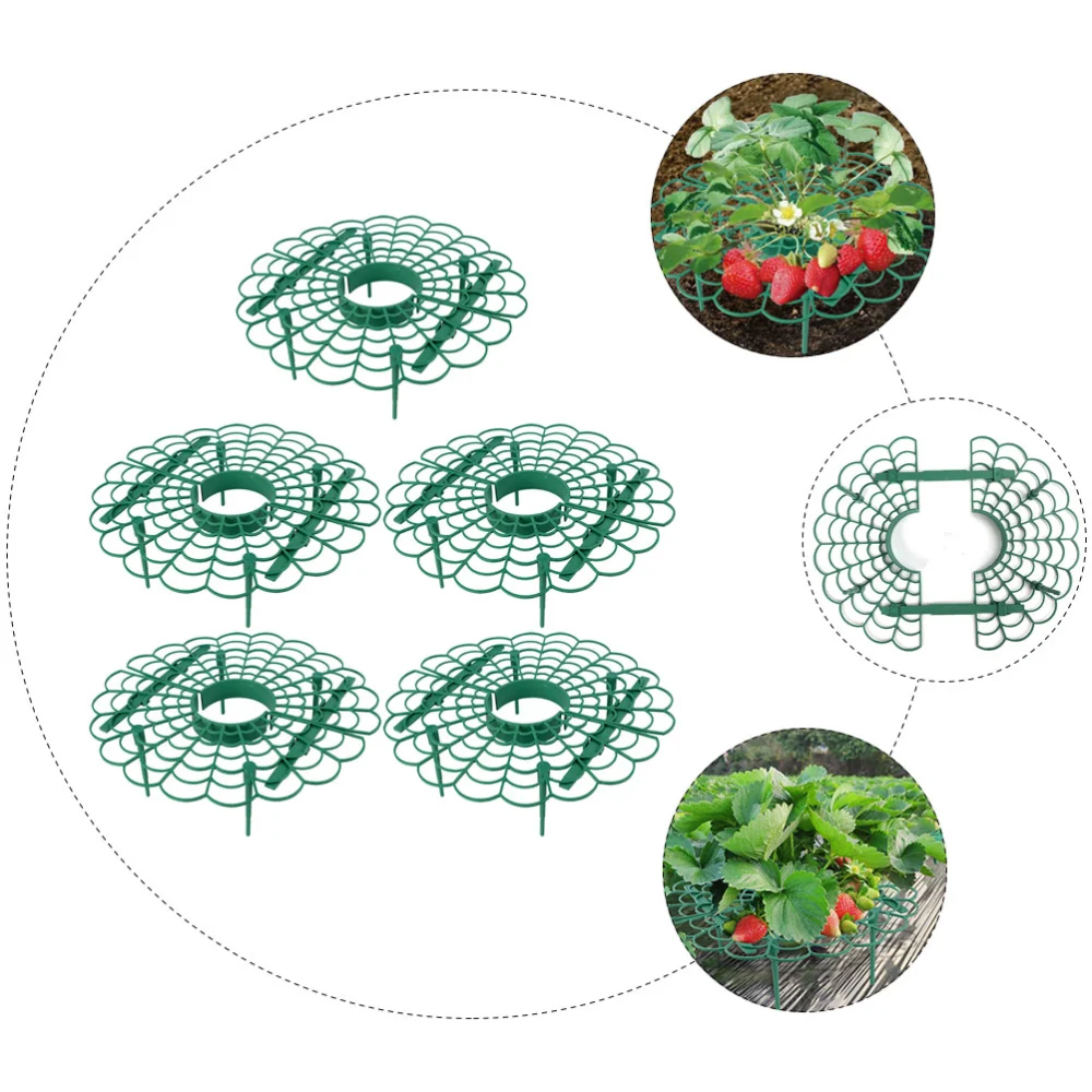 5Pcs Strawberry Supports  Strawberry Rack Plant Support Rack Strawberry Growing Rack for Gardening