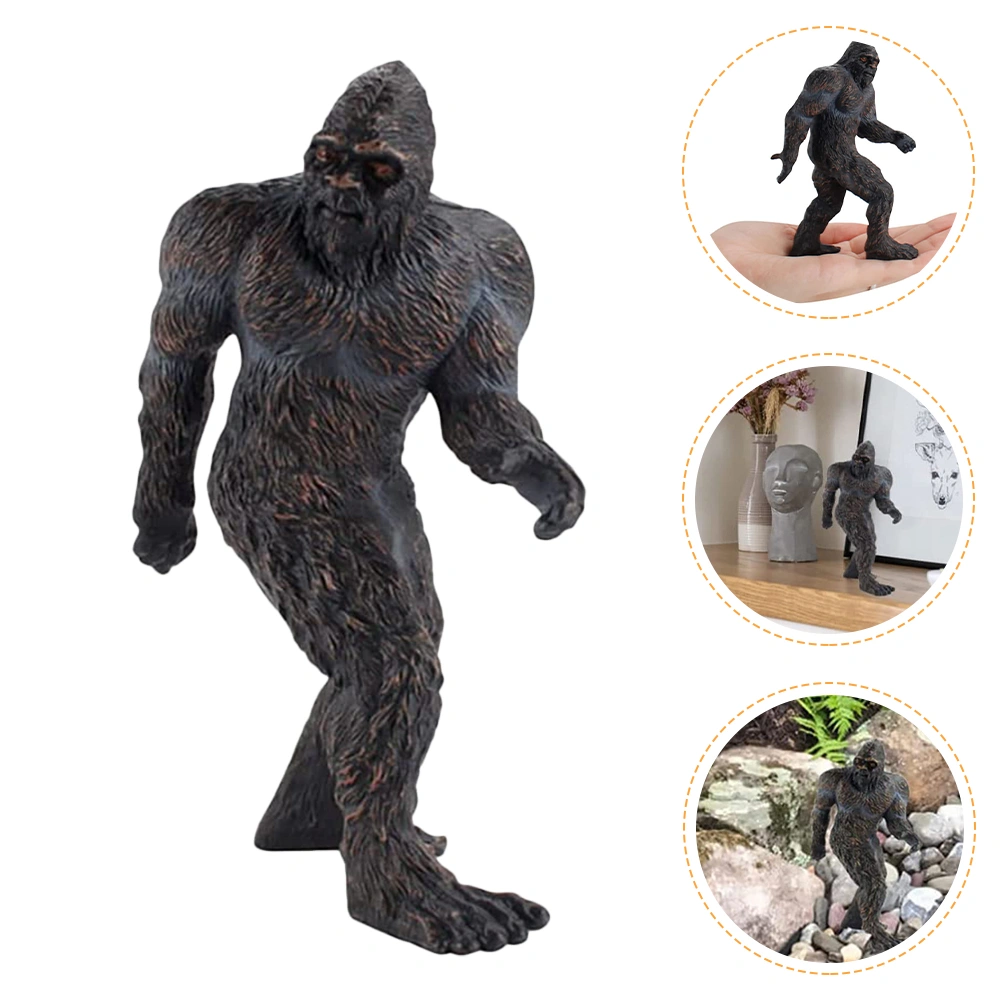 Bigfoot Figure Bigfoot Decoration Statue Garden Lawn Bigfoot Sculpture